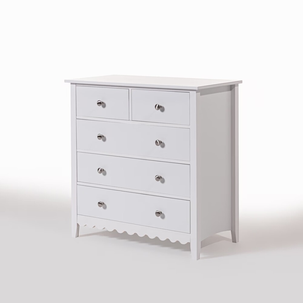 Cómoda cajonera 5 cajones - Madera maciza / mdf Cómoda cajonera 5 cajones - Madera maciza / mdf