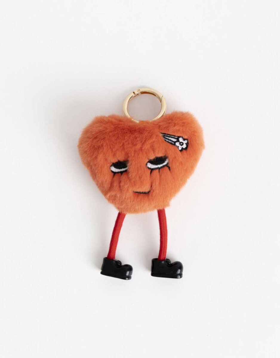 Llavero Y Bag Charm Broken Hearts - Combinacion Multicolor 