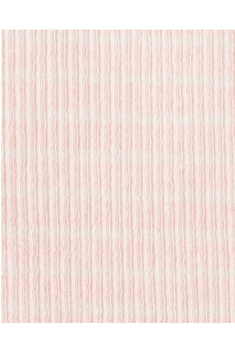Set dos piezas de algodón orgánico, short y remera, rosado Sin color