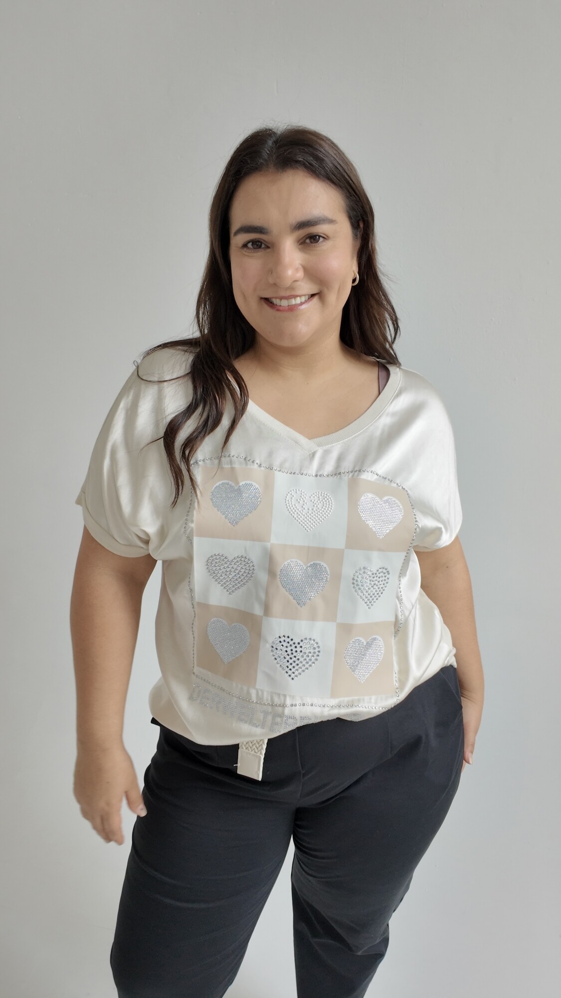 Remera Antonia Beige