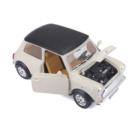 Bburago Escala 1:18 Auto de Colección - Mini Cooper 1969 Mini Cooper 1969