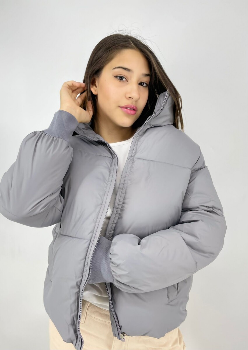 CAMPERA WANNA 8329 PUFFER - GRIS 