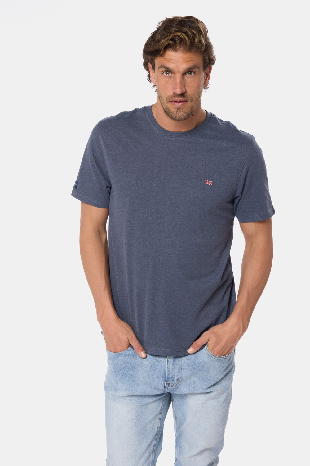 REMERA LISA DE ALGODÓN Denim