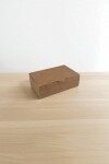 Caja para masas 1/4 kg (18x11,5x6,5 cm) REVERSIBLE BLANCO MADERA