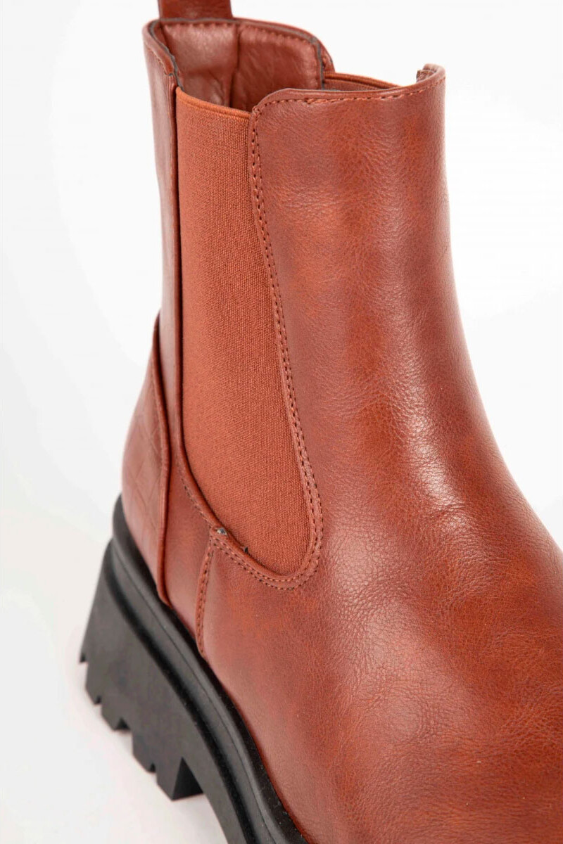BOTA MUJER PADDOCK ORGAN Marron