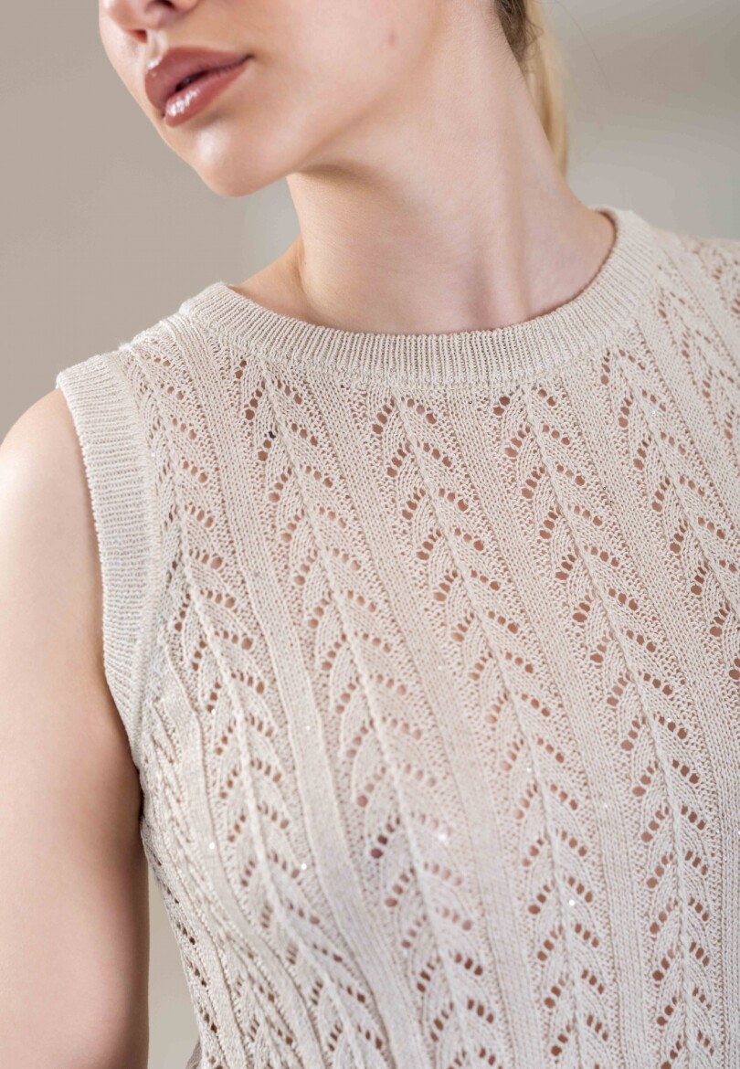 Musculosa Rubra Beige