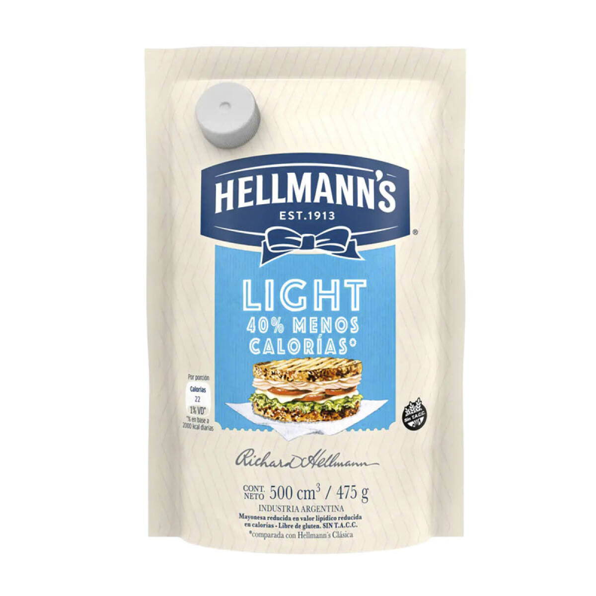Mayonesa HELLMANNS 500cm light 