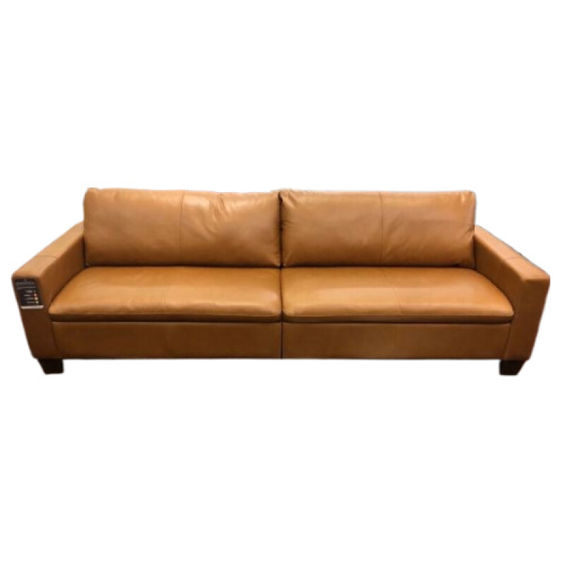 SOFA 100% CUERO - MODELO BLANC - 4 CUERPOS - MARRON SOFA 100% CUERO - MODELO BLANC - 4 CUERPOS - MARRON
