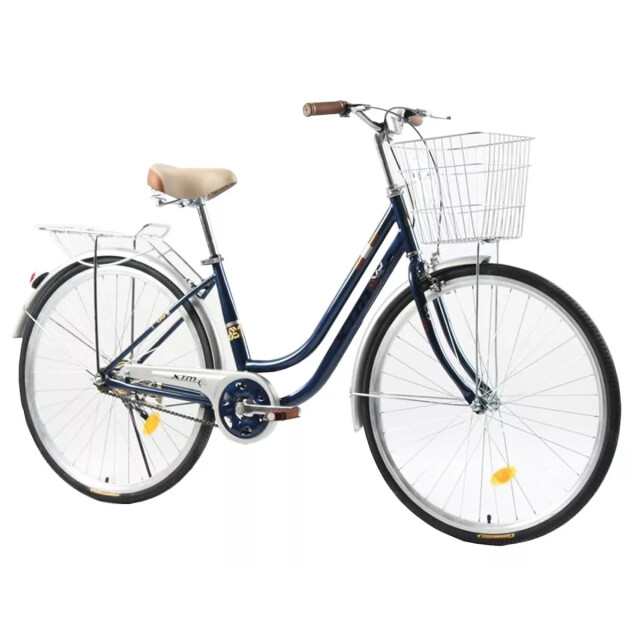 Bicicleta urbana Estilo Paseo - Rodado 26 AZUL
