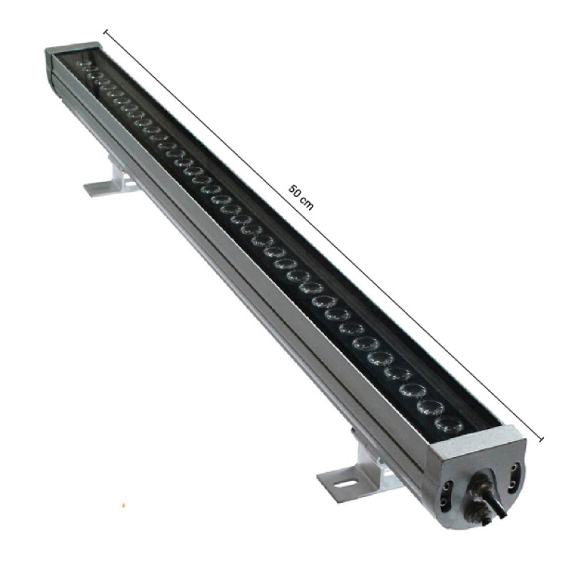 Lampara de pared lineal RGB LED 12W Proyector Lineal LED Cálida 12W