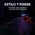 Mouse Pad Gamer Antideslisante Grande XL 75 X 28 Xtrike Me Color Negro Rojo