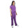 Set Médico Elastizado Dama 2 Piezas Violeta