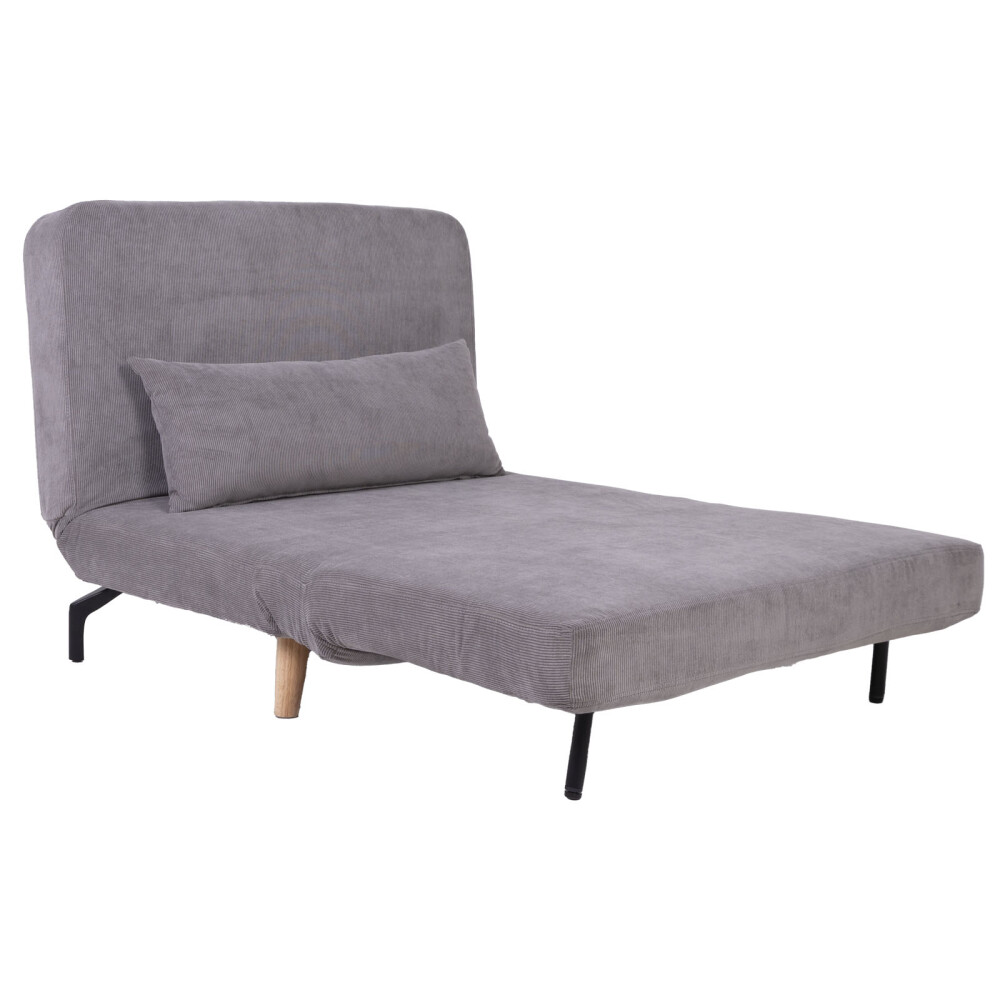 SOFÁ CAMA TELA GRIS LAOS