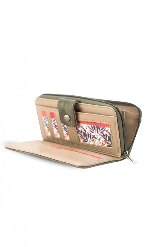 BILLETERA BEGONIA OLIVA