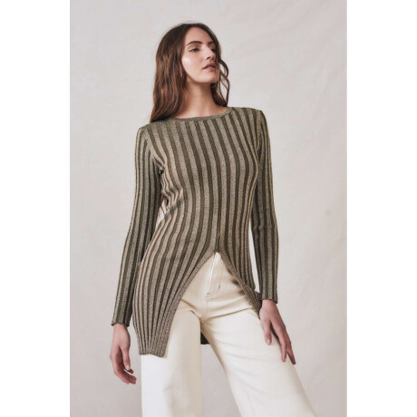 Sweater Tejido Lurex Safari