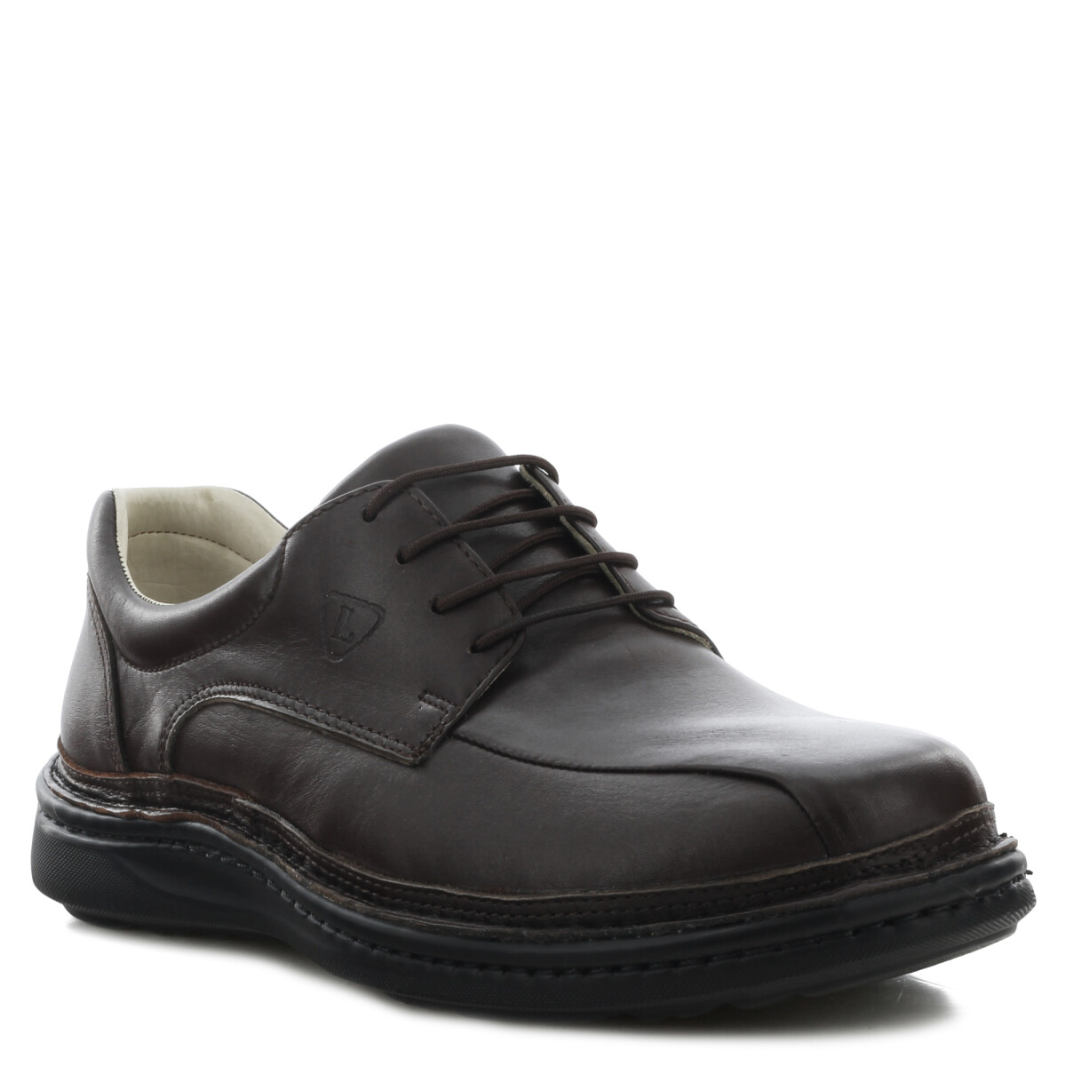 Zapato de Hombre Lombardino Diabetic. - Marrón 