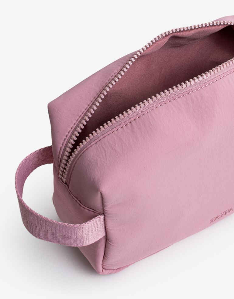 Porta Cosméticos Nylon Porta Cosmeticos De Material Reciclado - Rosa Chicle