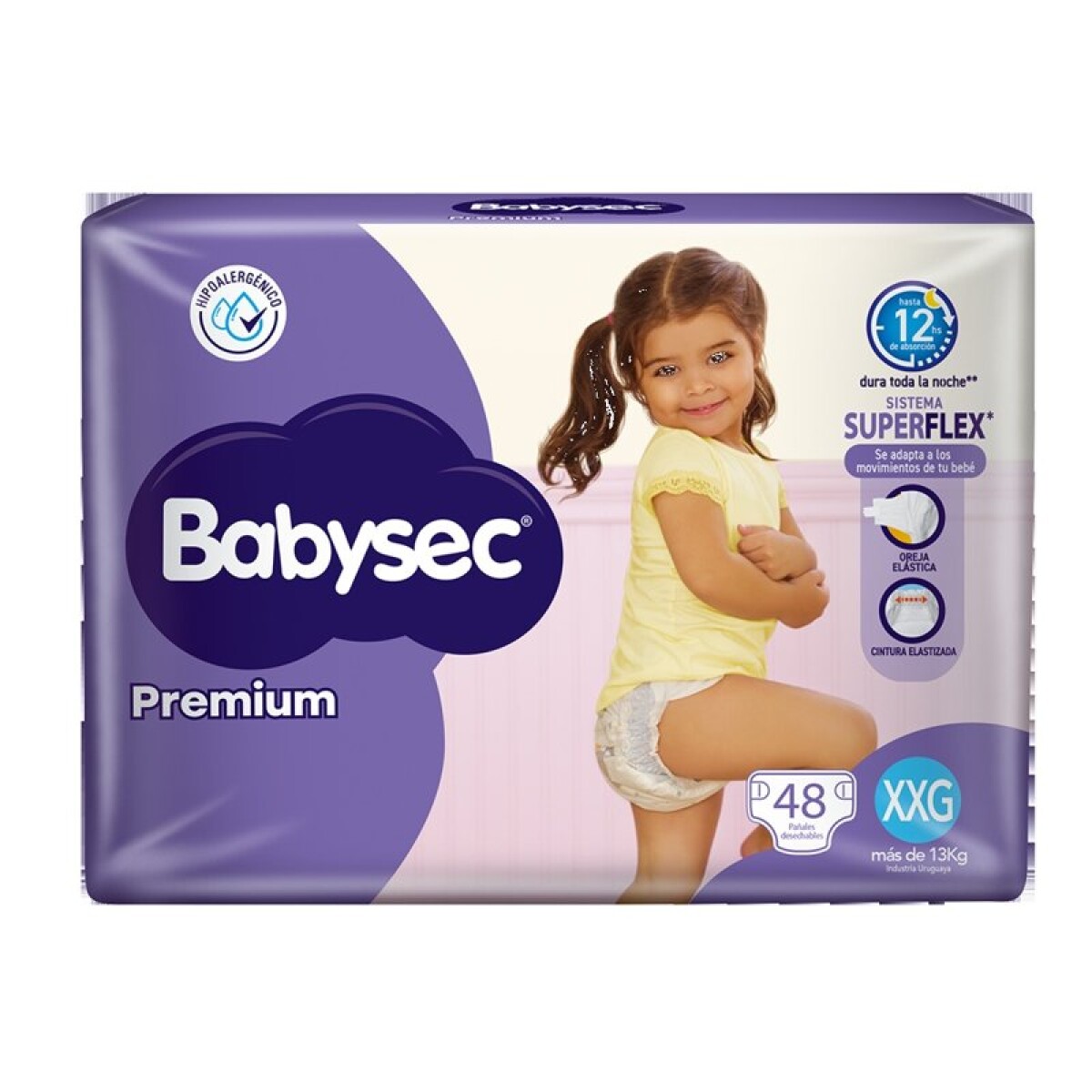 BABYSEC PREMIUM JUMBO XXGRANDE PAQ. X 48 