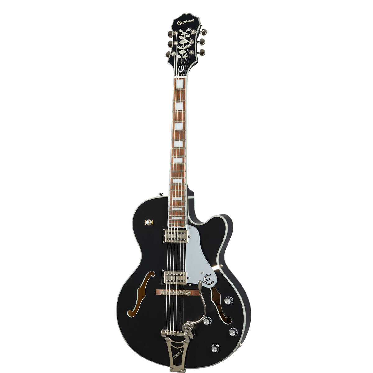 GUITARRA ELECTRICA EPIPHONE EMPEROR SWINGSTER BLACK AGED GLOSS 
