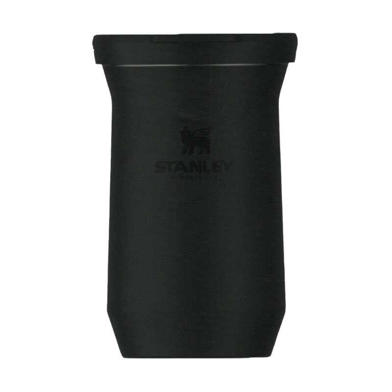 Mate con tapa Stanley acero inox. 200ml Negro mate