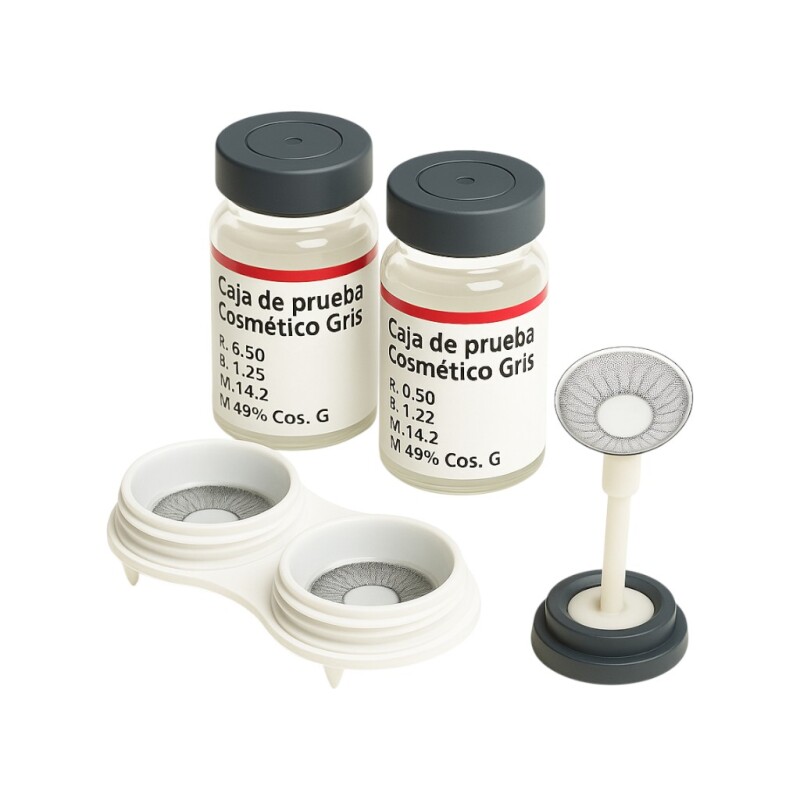 Promo lente de contacto blando anual cosmetico PAR esférico + tórico 8-promolcbac