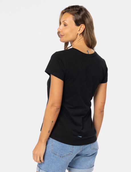 REMERA LISA Negro