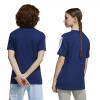 Remera Adidas J 3S TEE 160 Niños JD6490 Azul Oscuro-blanco