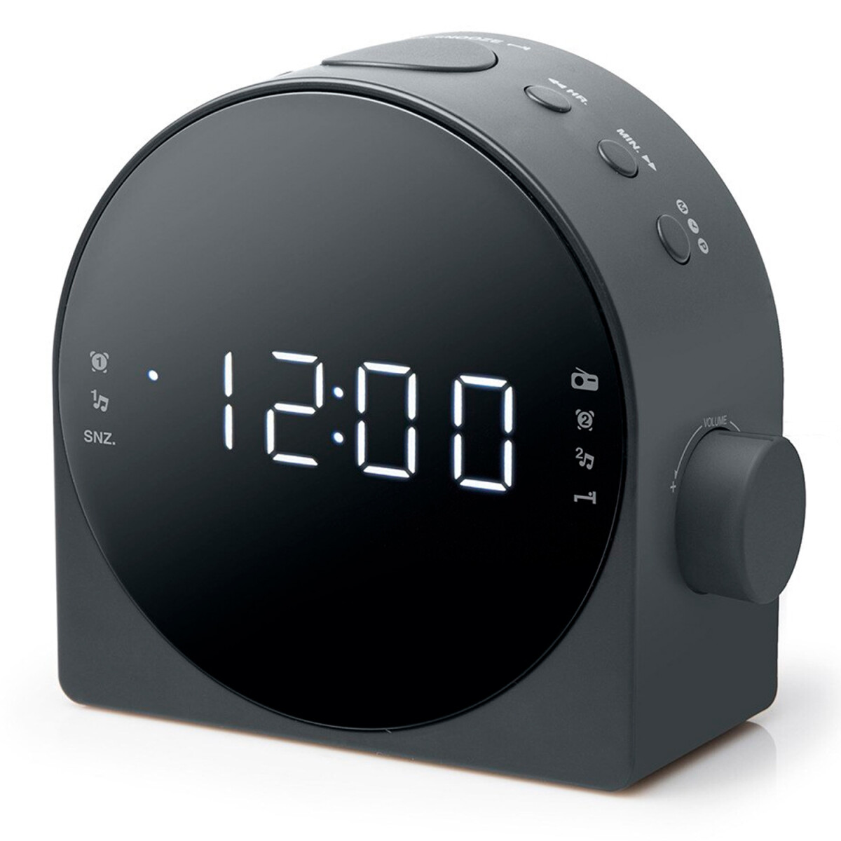 Radio Reloj Muse M185cr - RADIO RELOJ MUSE M185CR NEGRO 