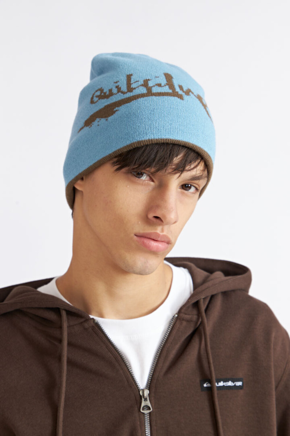 Quiksilver Gorro reversible de invierno LOGO Hombre - Multicolor Multicolor