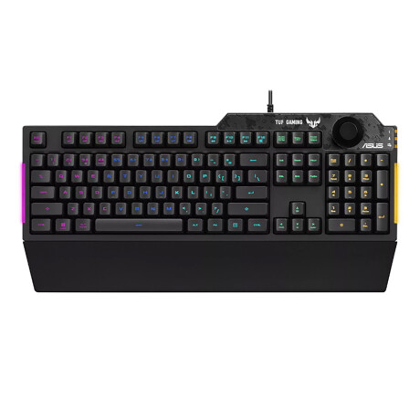 Asus - Teclado Gaming Tuf Gaming K1 - USB 2.0. 1000HZ. Completo / Tkl. 5 Zonas Rgb. 001