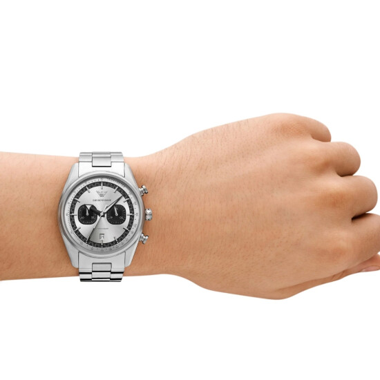 Reloj EMPORIO ARMANI RACER Acero Plateado Esfera 42mm 0