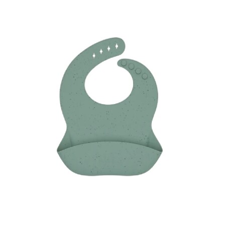 Babero silicona premium verde
