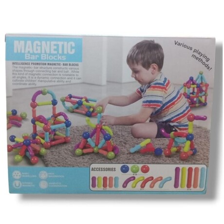 Barras magneticas 64pcs Barras magneticas 64pcs