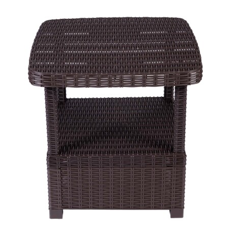 SET TERRAZA POLIPROPILENO MARRON MADRID