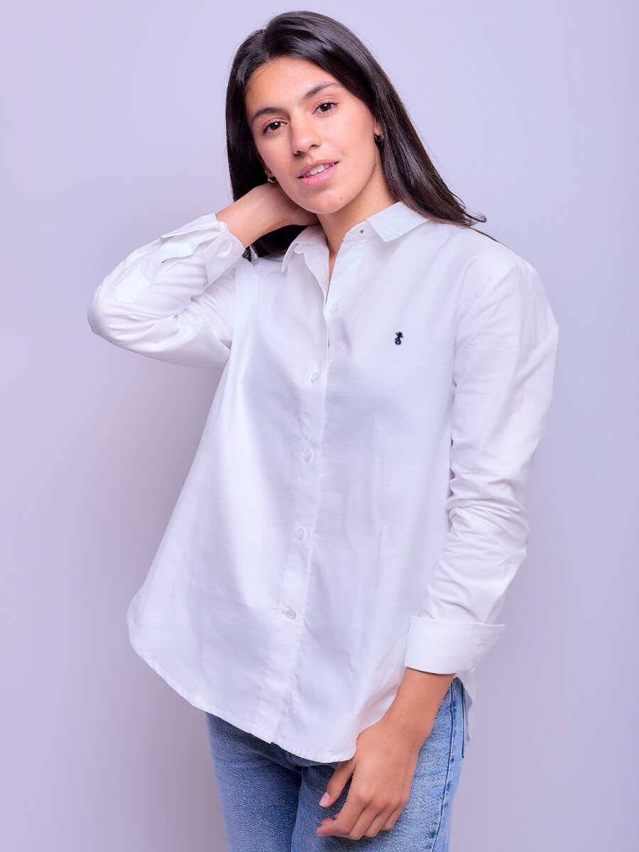 Camisa Dama Emi - Blanca 