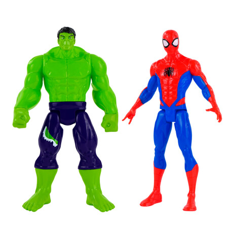 Set de muñecos Spiderman y Hulk Set de muñecos Spiderman y Hulk