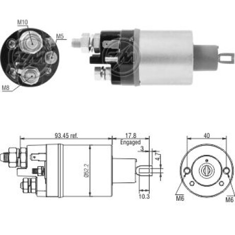 AUTOMATICO DE ARRANQUE - VALTRA PRESTOLITE 12V ZM AUTOMATICO DE ARRANQUE - VALTRA PRESTOLITE 12V ZM