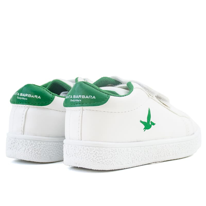 Championes Santa Barbara Fresno de Niños Blanco-verde