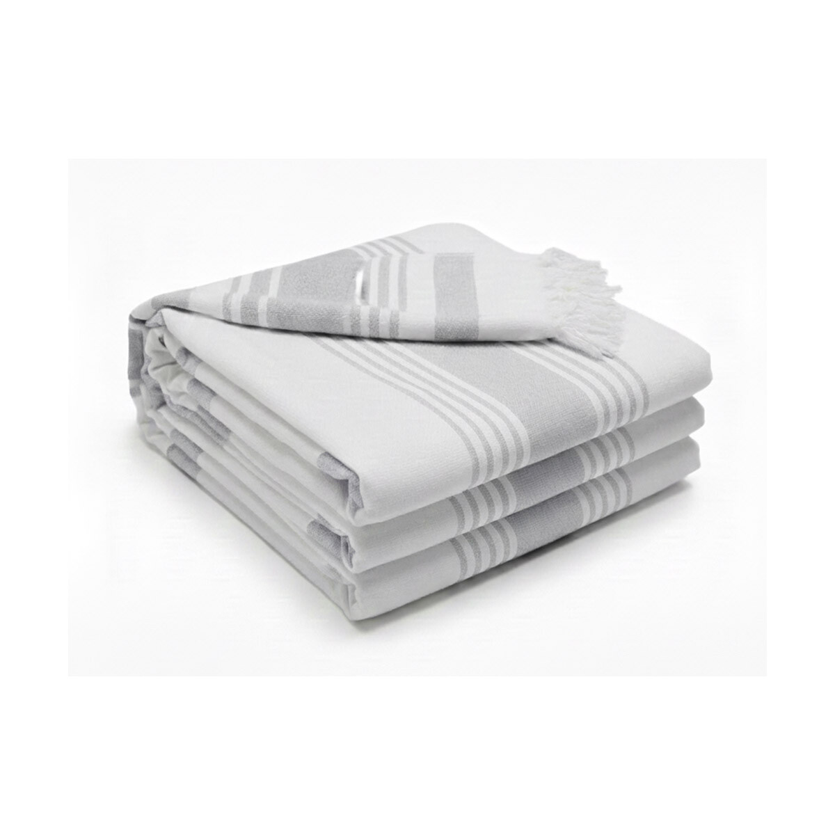 Toalla Playera Varios Diseños 90 x 180 cm 100% Algodón - GRIS 