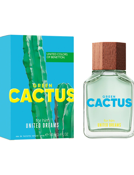 Perfume Benetton United Dreams Green Cactus For Him EDT 100ml Original Perfume Benetton United Dreams Green Cactus For Him EDT 100ml Original