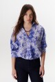 BLUSA HANNA ANIMAL AZUL