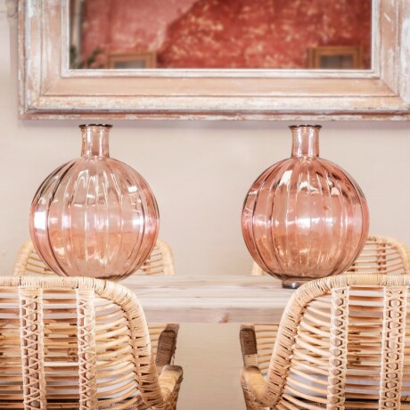 Jarrón De Vidrio Chico Palloci Jarrón De Vidrio Chico Palloci