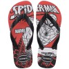 Ojotas Havaianas Top Marvel Logomania Rojo