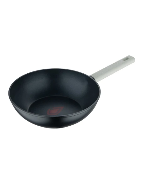 WOK 26CM ALUM. FORJADO LINES BLANCO WOK 26CM ALUM. FORJADO LINES BLANCO