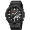 Reloj Skmei 2351BKWT color negro con detalles blancos para hombre Negro