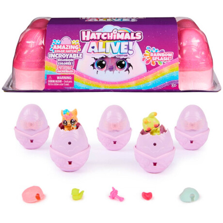 Pack X5 Huevos Hatchimals Mini Figuras Coleccionables Pack X5 Huevos Hatchimals Mini Figuras Coleccionables