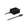 Cargador original Samsung Super rapido de 45W color negro Cargador Original Samsung Super Rapido De 45w Color Negro