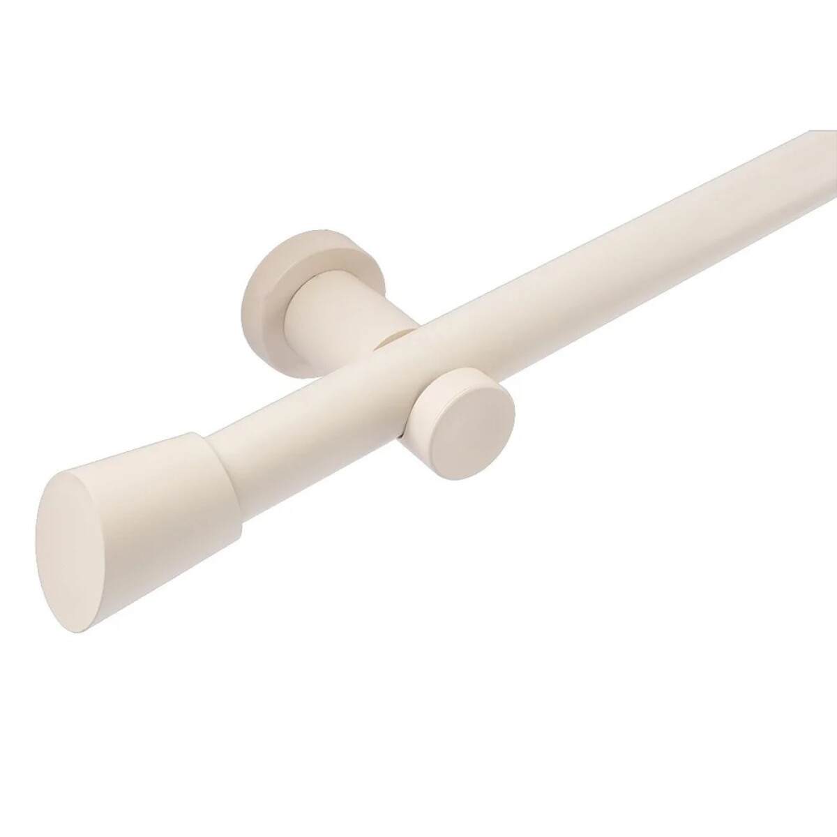 Barrote Cortina 2,00m 28mm + 2 soportes BEIGE - BEIGE 