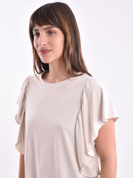 REMERA PEAR BEIGE