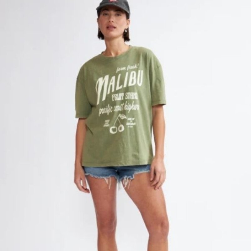 Remera North Sails Macis Oversize Verde
